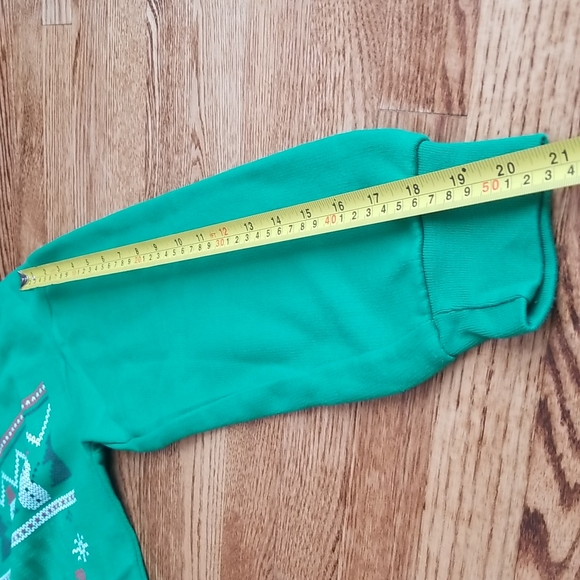 (M) Happy Holidays Seasons Greetings Holiday Graphic Sweatshirt Loungewear Cozy - Picture 6 of 9